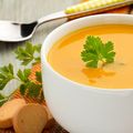 Smoky Sweet Potato and Capsicum Soup