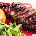 Beef with Wine and Cranberries