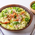 Orzotto with Peas and Pancetta
