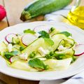 Smoked Mackerel, Courgette and Feta Salad