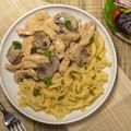 Stroganoff Chicken with Pasta