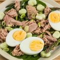 Tuna Salad with Beans and Asparagus