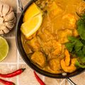 Salmon and Prawn Korma