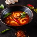 Simple Prawn, Lime and Chilli Broth