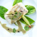 Lemon Sole with Cream and Sorrel Sauce