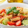 Mozzarella and Capers Pasta Salad