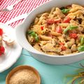 Chicken and Tapenade Pasta