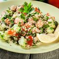 Salmon Korma Tabbouleh