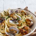 Linguine with Thai Green Mussels