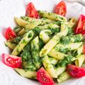 Spinach and Sundried Tomato Rigatoni