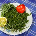 Crab and Samphire Salad