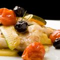 Cod with Olives and Lemon