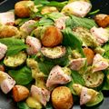 Smoked Salmon and Roast Potato Salad