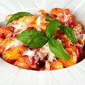 Cheese and Tomato Gnocchi Bake