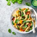 Courgette Pasta with Ricotta and Herbs