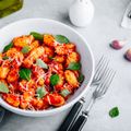 Gnocchi with Chorizo and Red Pepper