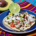 Sea Bass, Lime and Avocado Ceviche