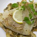 Cod with Leek and Mushroom Orzo