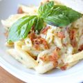 Stovetop Bacon Penne ‘n’ Cheese