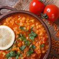 Rustic Vegetable and Red Lentil Soup