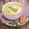 Courgette and Goat’s Cheese Soup