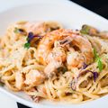 Seafood and Saffron Linguine