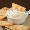 Whipped Cheese Dip with Pita Chips
