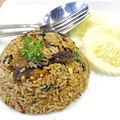 Indonesian Mackerel Fried Rice