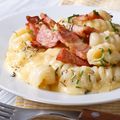 Bacon and Blue Cheese Gnocchi