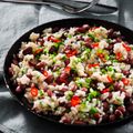 Kidney Bean and Brown Rice Pilaf