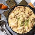 Healthy Chicken Stroganoff