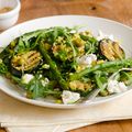 Goat’s Cheese, Asparagus and Chicory Salad