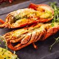 BBQ Lobster with Ginger Butter