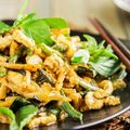 Chicken with Coconut and Lemongrass Stir-Fry
