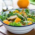 Orange and Chicken Spanish Salad