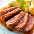 Duck Breast with Potato and Cabbage