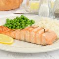 Creamy Salmon with Broad Beans