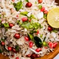 Pomegranate and Coconut Fried Rice