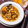 Clams with Chorizo and Butter Beans