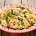 Creamy Salmon Penne