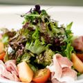 Melon, Prosciutto and Tomato Salad