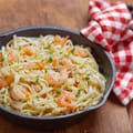 Creamy Prawn Linguine