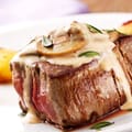 Fillet Steak in Wine and Mushroom Sauce