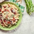 Roast Peppers and Parma Ham Penne