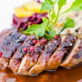 Duck with Cherry Sauce