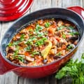 Lamb Shoulder and Aubergine Casserole