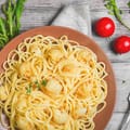 Cauliflower Cheese Spaghetti
