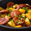 Chorizo and Sweet Potato Salad