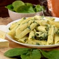 Spinach and Goat’s Cheese Penne