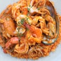 Orzo with ‘Nduja Prawns